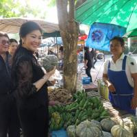 สักการะ พระบรมราชานุสรณ์ดอนเจดีย์ฯ – Yingluck Shinawatra